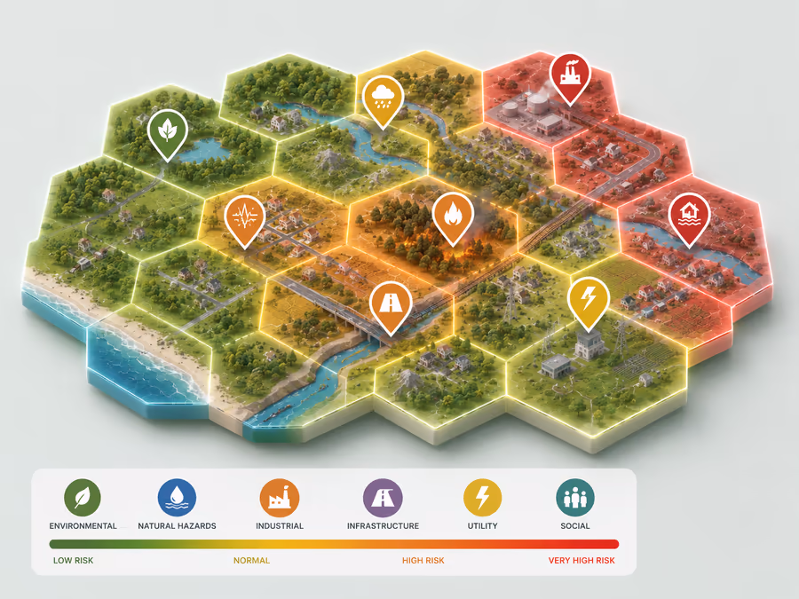 Risk signals layer preview